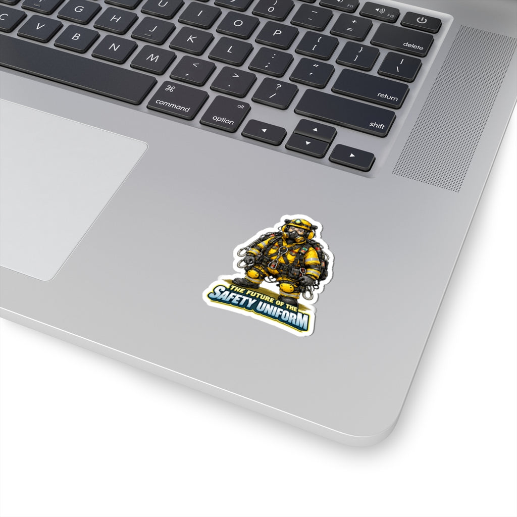 Safety Uniform Sticker — "The Future of the Safety Uniform" Kiss-Cut Decal