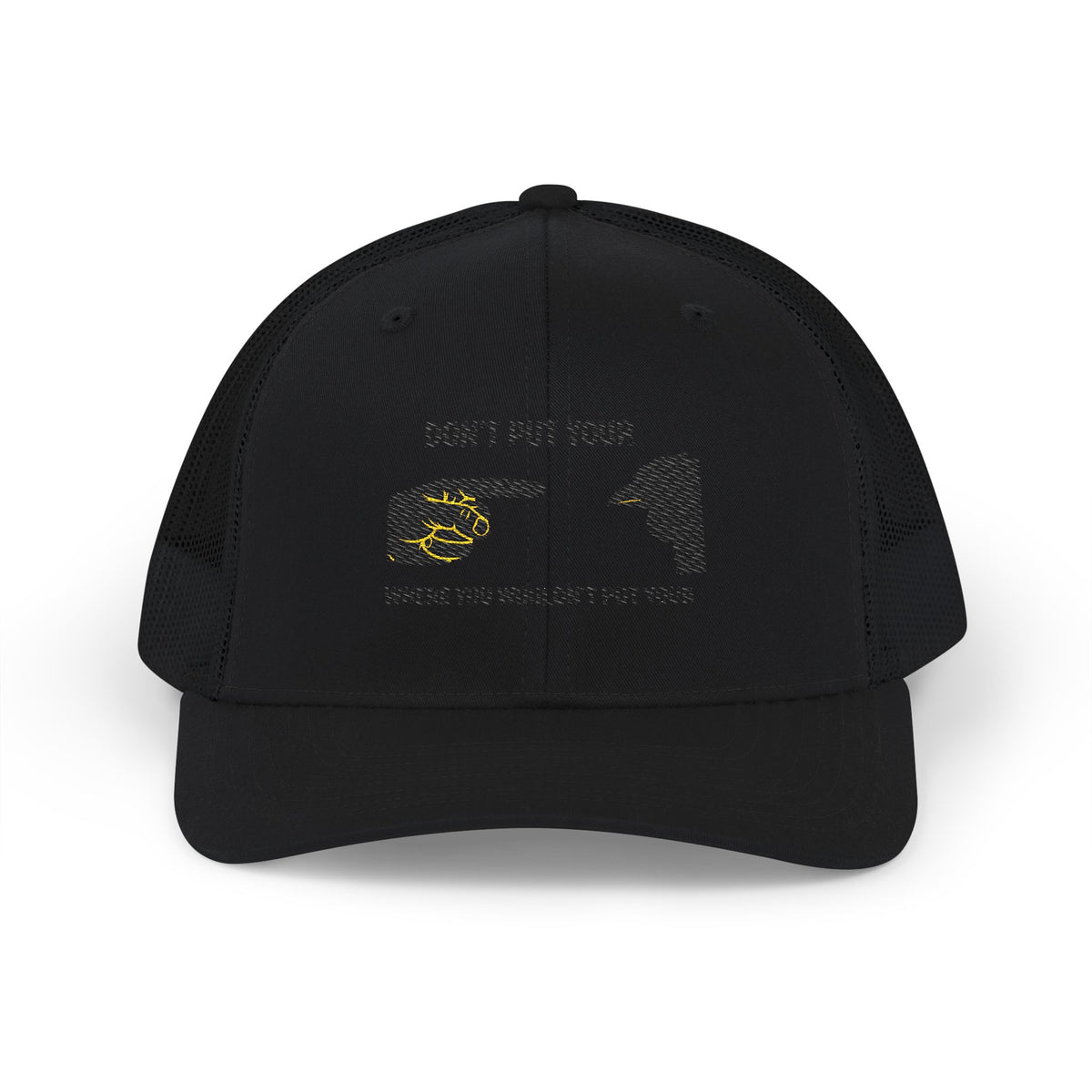 Trucker Cap — 'Lock'n Out Tears' Fishing Hand & Hook Graphic Snapback