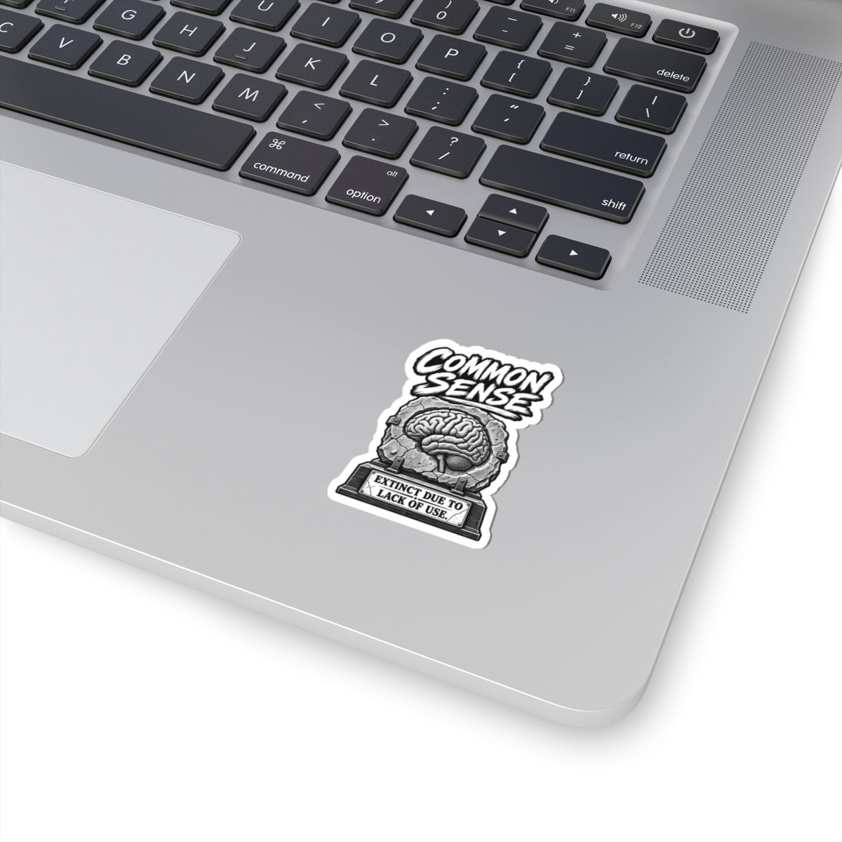 Common Sense Sticker — 'Extinct Due to Lack of Use' Kiss-Cut Vinyl Decal