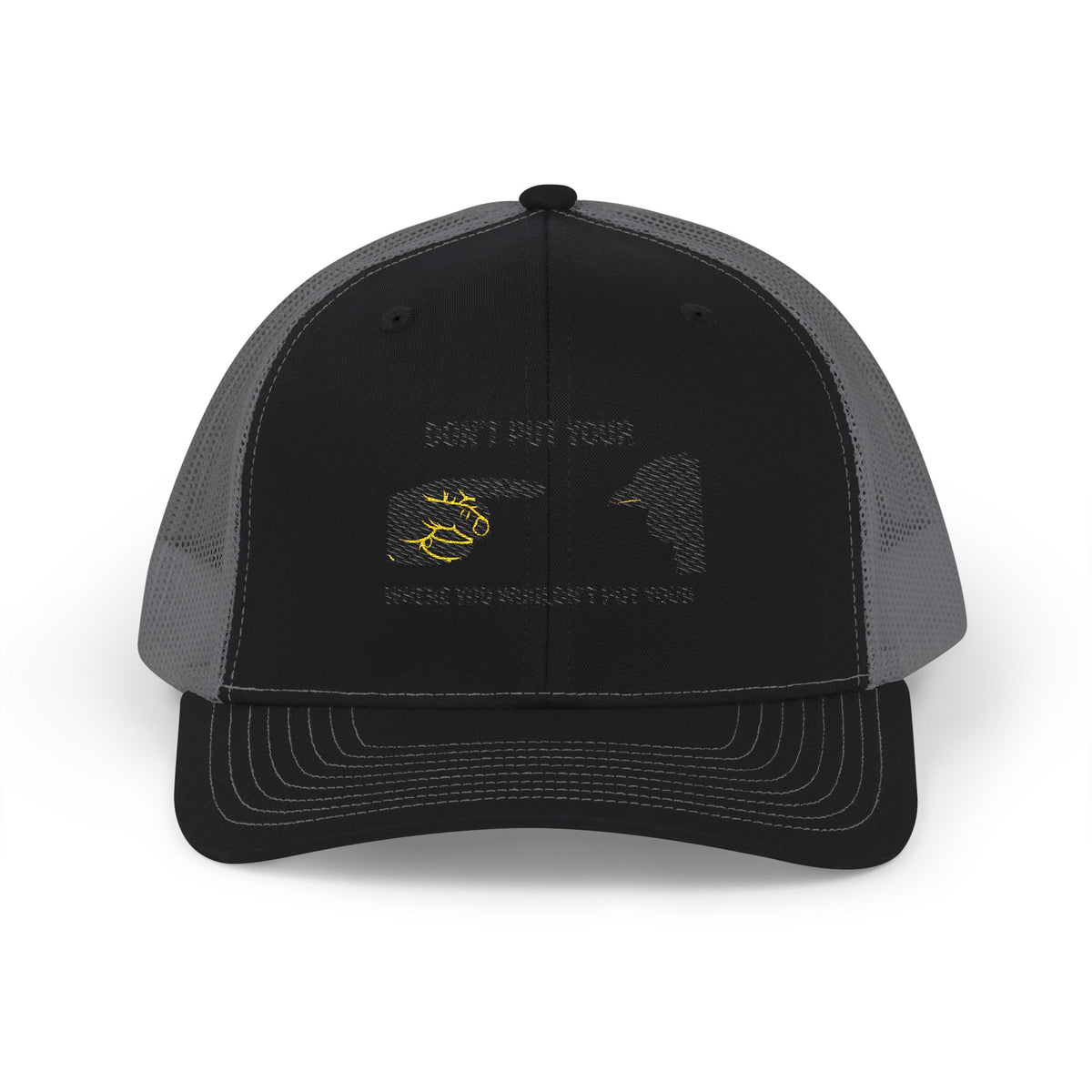 Trucker Cap — 'Lock'n Out Tears' Fishing Hand & Hook Graphic Snapback