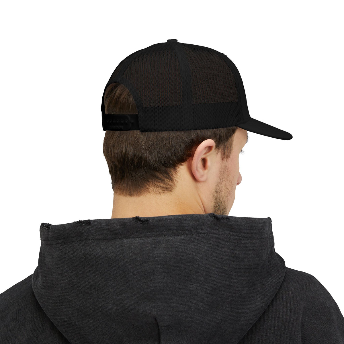Trucker Cap — 'Lock'n Out Tears' Fishing Hand & Hook Graphic Snapback